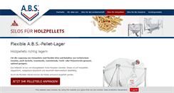 Desktop Screenshot of holzpelletsilo.de